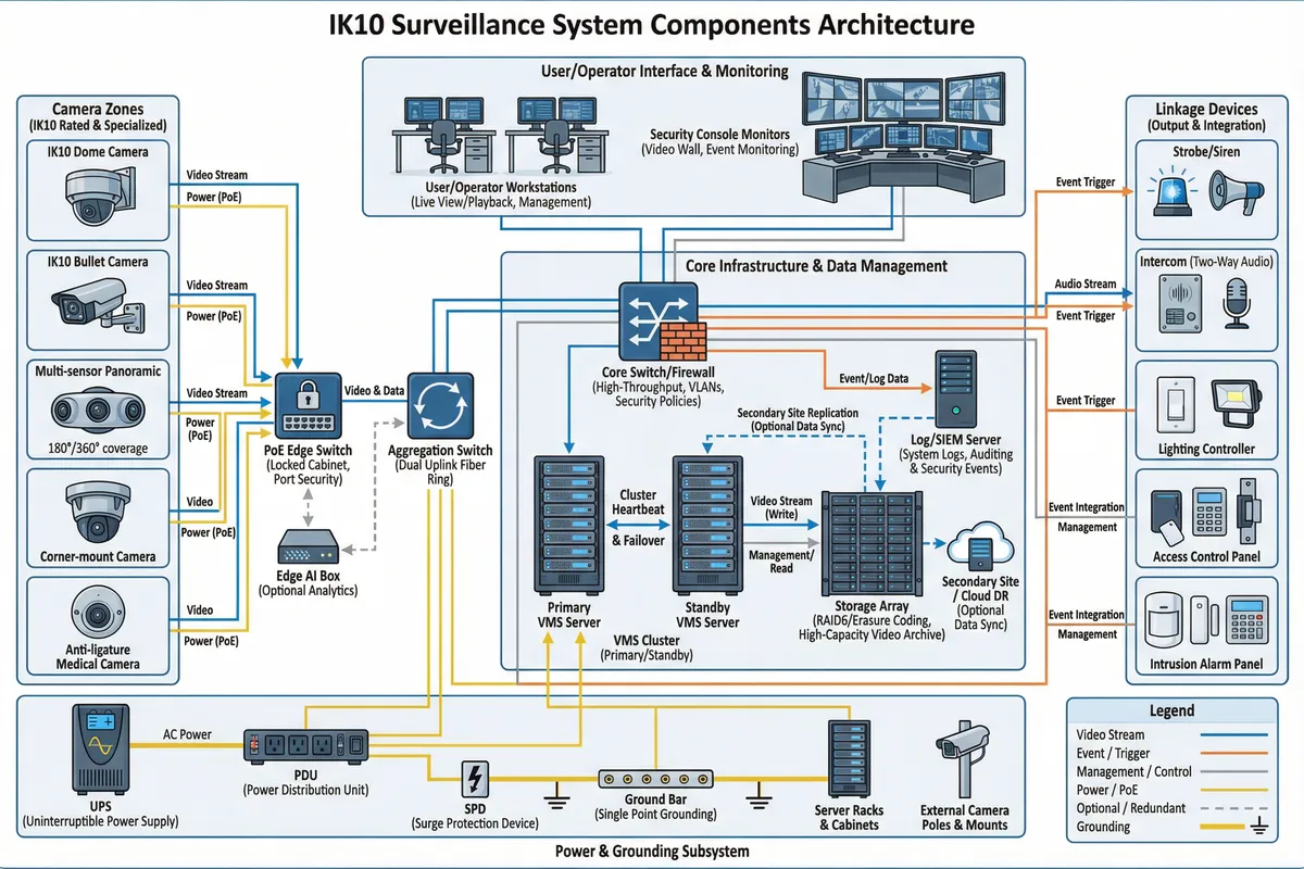 IK10 System Components Architecture