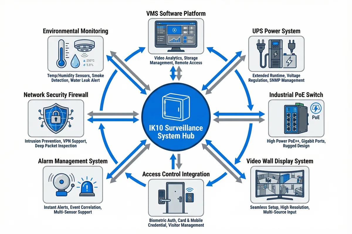 IK10 Supporting Systems Integration Diagram